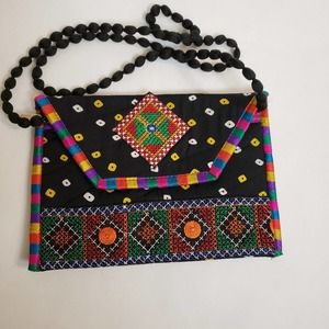 Colorful Beaded Women's Bag